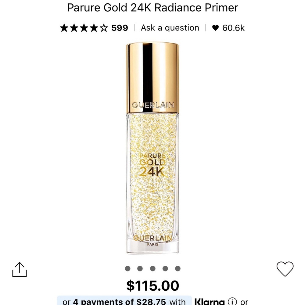 GUERLAIN Parure Gold 24K Radiance Primer - Luxurious Gold